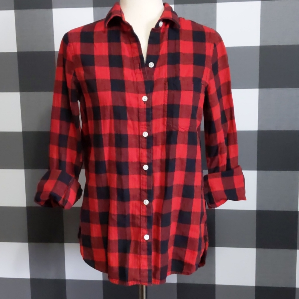 Old Navy buffalo check shirt